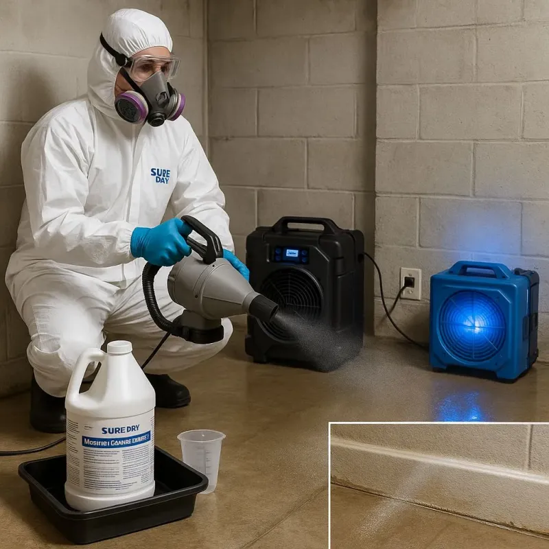 Sanitization and Odor Removal process in Parshall, ND