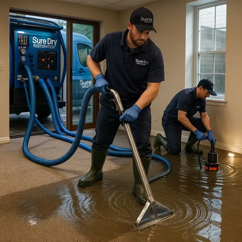 Water Extraction and Removal process in Parshall, ND